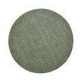 Better Trends 8 in. Round Chenille Reversible Rug - Diluth BRCR8RDG